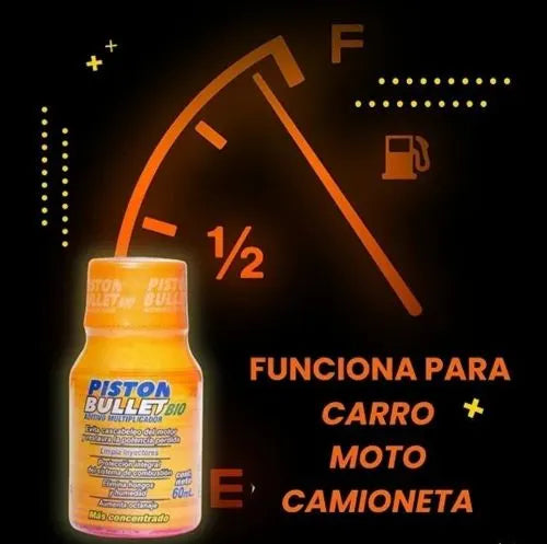 Pack 3 Unidades de Aditivo Piston Bullet