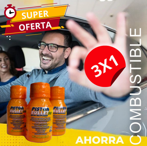 Pack por 5 Unds De Aditivo Piston Bullet Bio