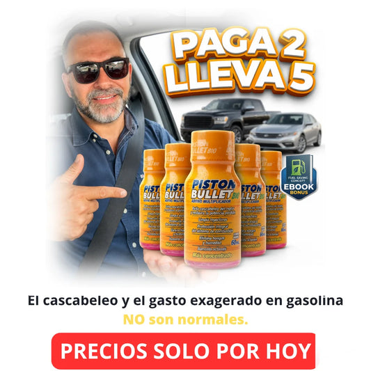 Piston Bullet Bio por 5 Unidades